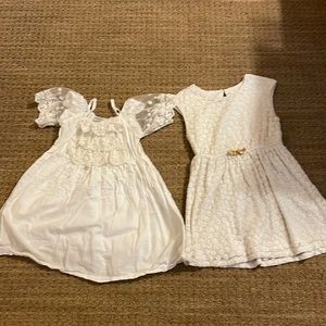Girls mixed brand lace summer dress bundle size 5t